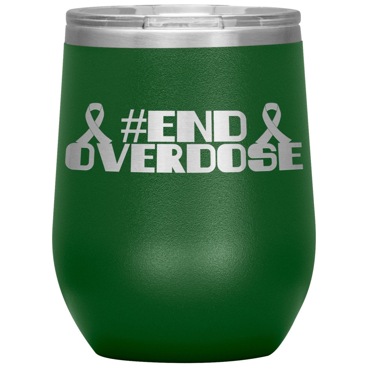 #End Overdose 12oz Wine Insulated Tumbler - BluSparkle