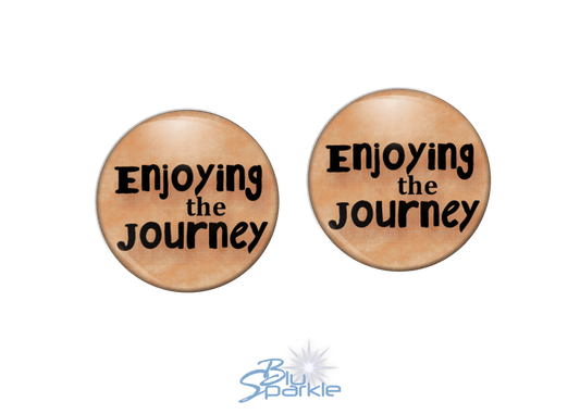 Enjoying The Journey - Earrings - BluSparkle