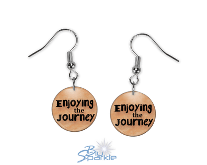 Enjoying The Journey - Earrings - BluSparkle