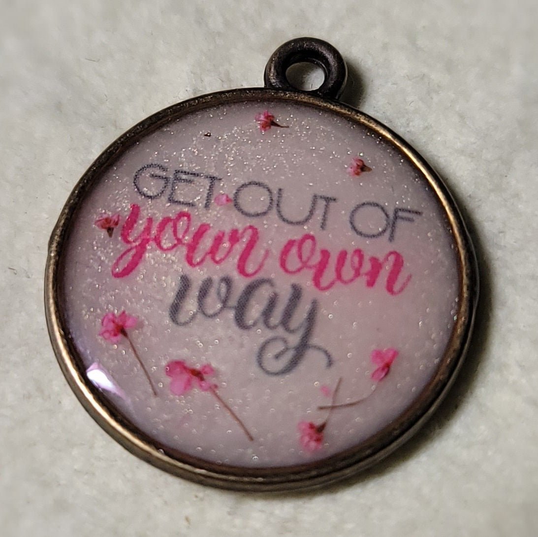 Get Out of Your Own Way Pendant Charm - BluSparkle