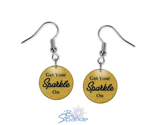 Get Your Sparkle On - Earrings - BluSparkle