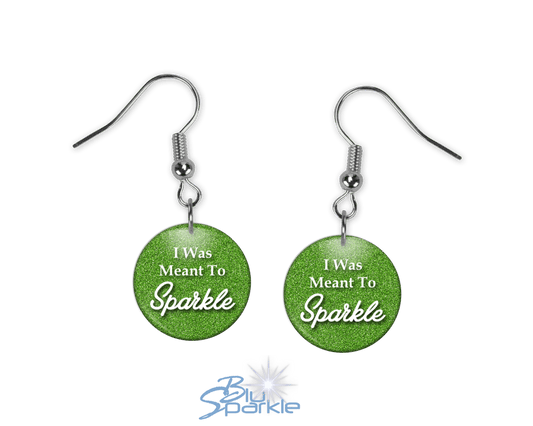 I Was Meant To Sparkle - Earrings - BluSparkle