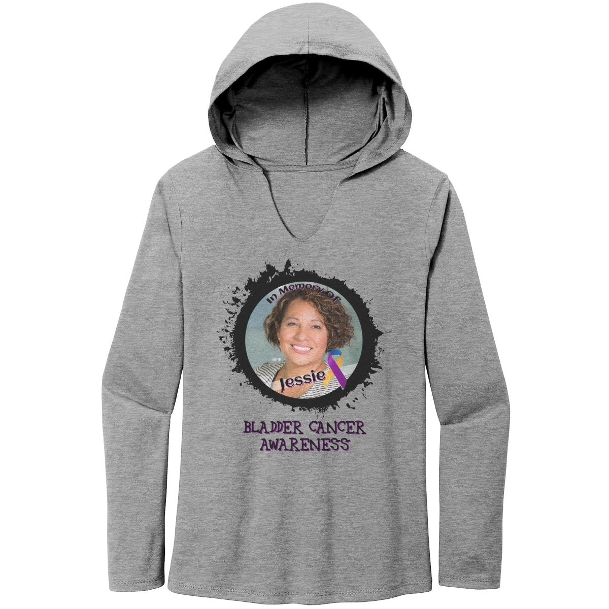 In Memory / In Honor of Bladder Cancer Awareness T-Shirt, Hoodie, Tank |x| - BluSparkle