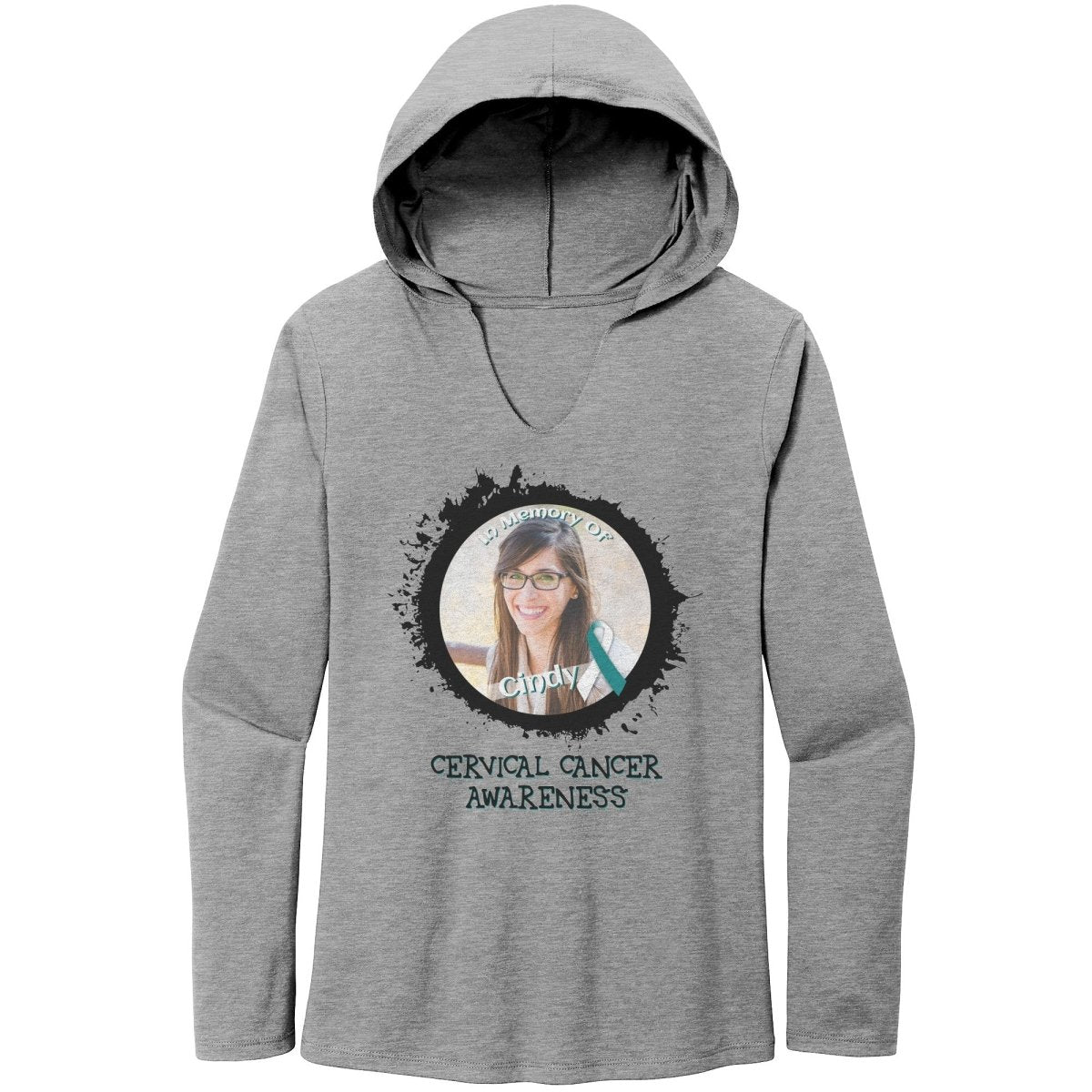 In Memory / In Honor of Cervical Cancer Awareness T-Shirt, Hoodie, Tank |x| - BluSparkle