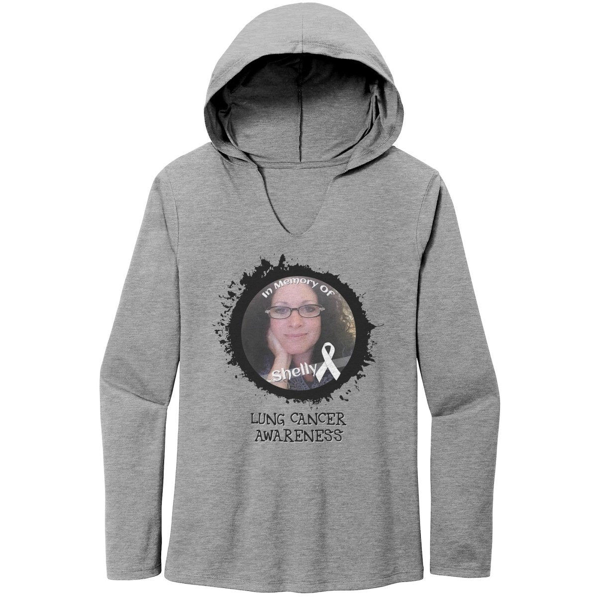 In Memory / In Honor of Lung Cancer Awareness T-Shirt, Hoodie, Tank |x| - BluSparkle