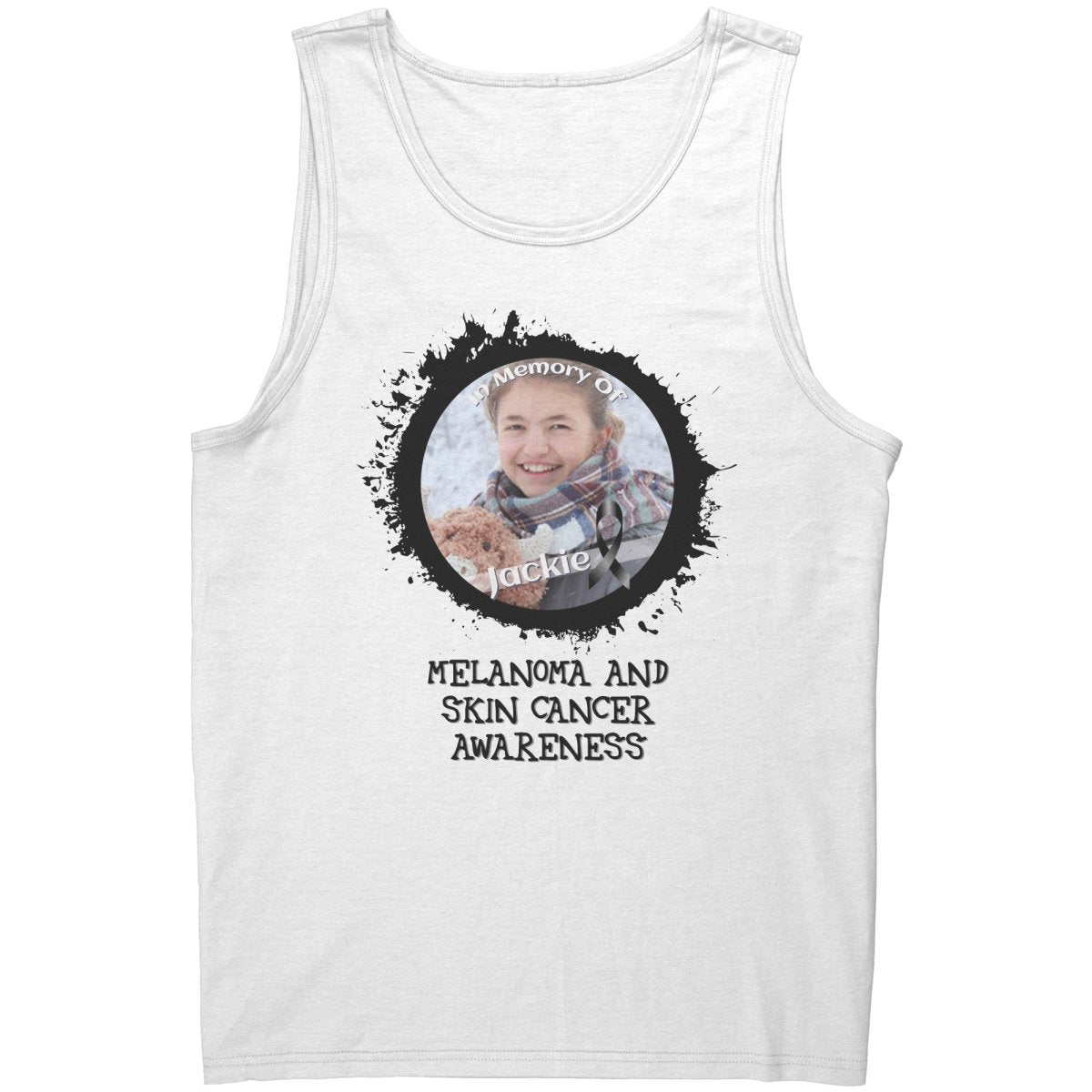 In Memory / In Honor of Melanoma and Skin Cancer Awareness T-Shirt, Hoodie, Tank - BluSparkle