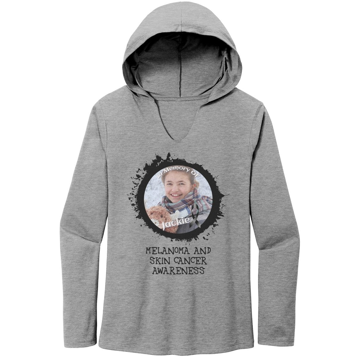 In Memory / In Honor of Melanoma and Skin Cancer Awareness T-Shirt, Hoodie, Tank - BluSparkle