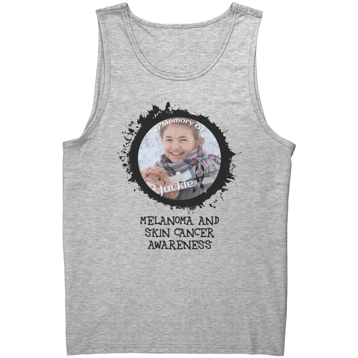 In Memory / In Honor of Melanoma and Skin Cancer Awareness T-Shirt, Hoodie, Tank - BluSparkle