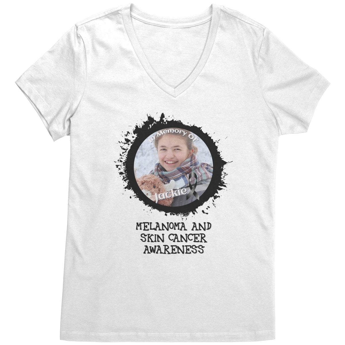 In Memory / In Honor of Melanoma and Skin Cancer Awareness T-Shirt, Hoodie, Tank |x| - BluSparkle