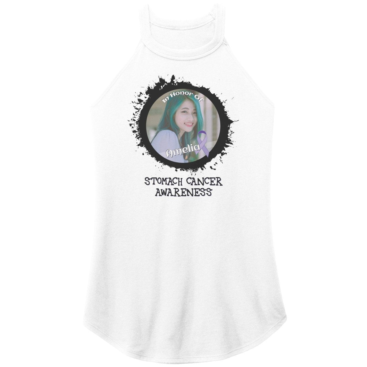 In Memory / In Honor of Stomach Cancer Awareness T-Shirt, Hoodie, Tank - BluSparkle