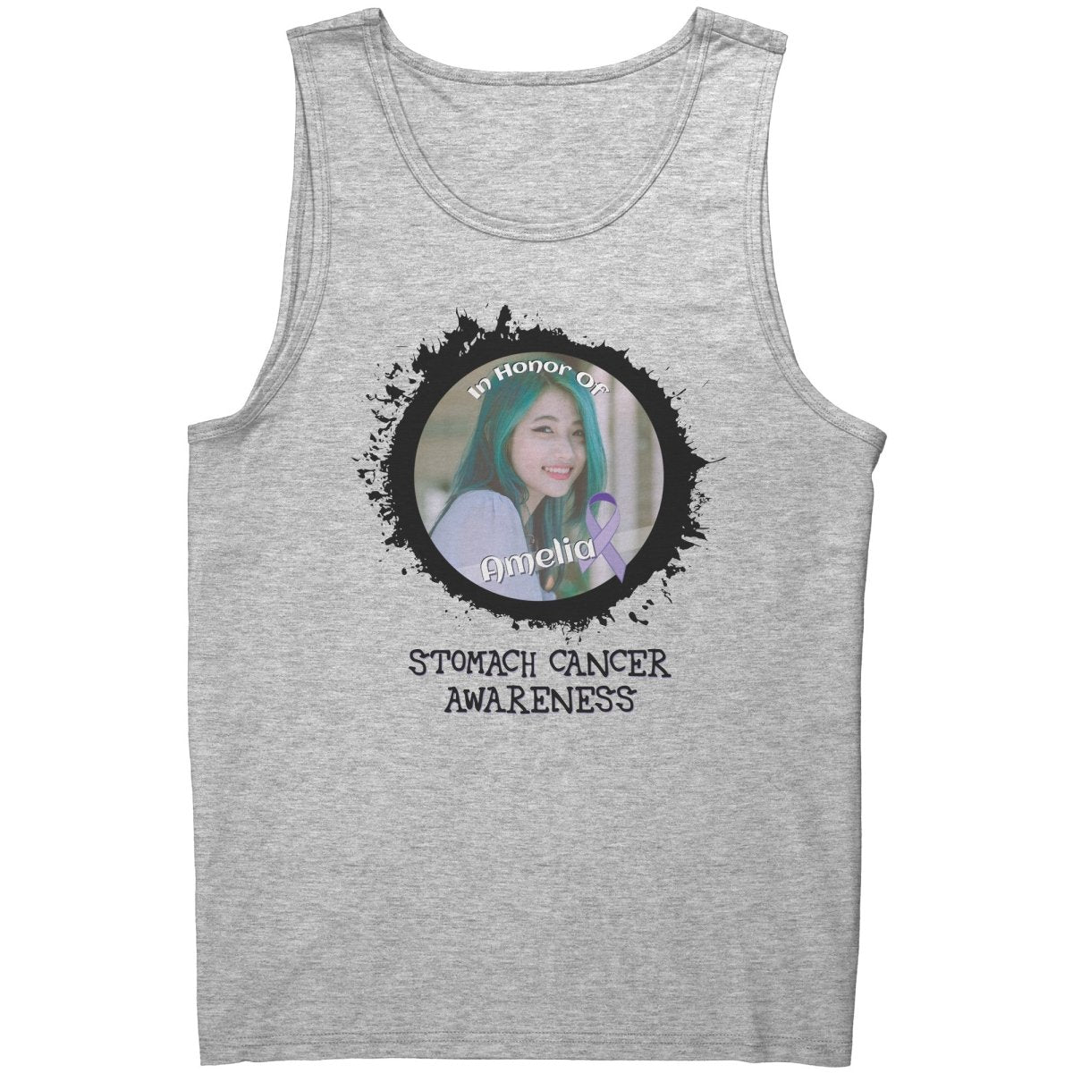 In Memory / In Honor of Stomach Cancer Awareness T-Shirt, Hoodie, Tank - BluSparkle