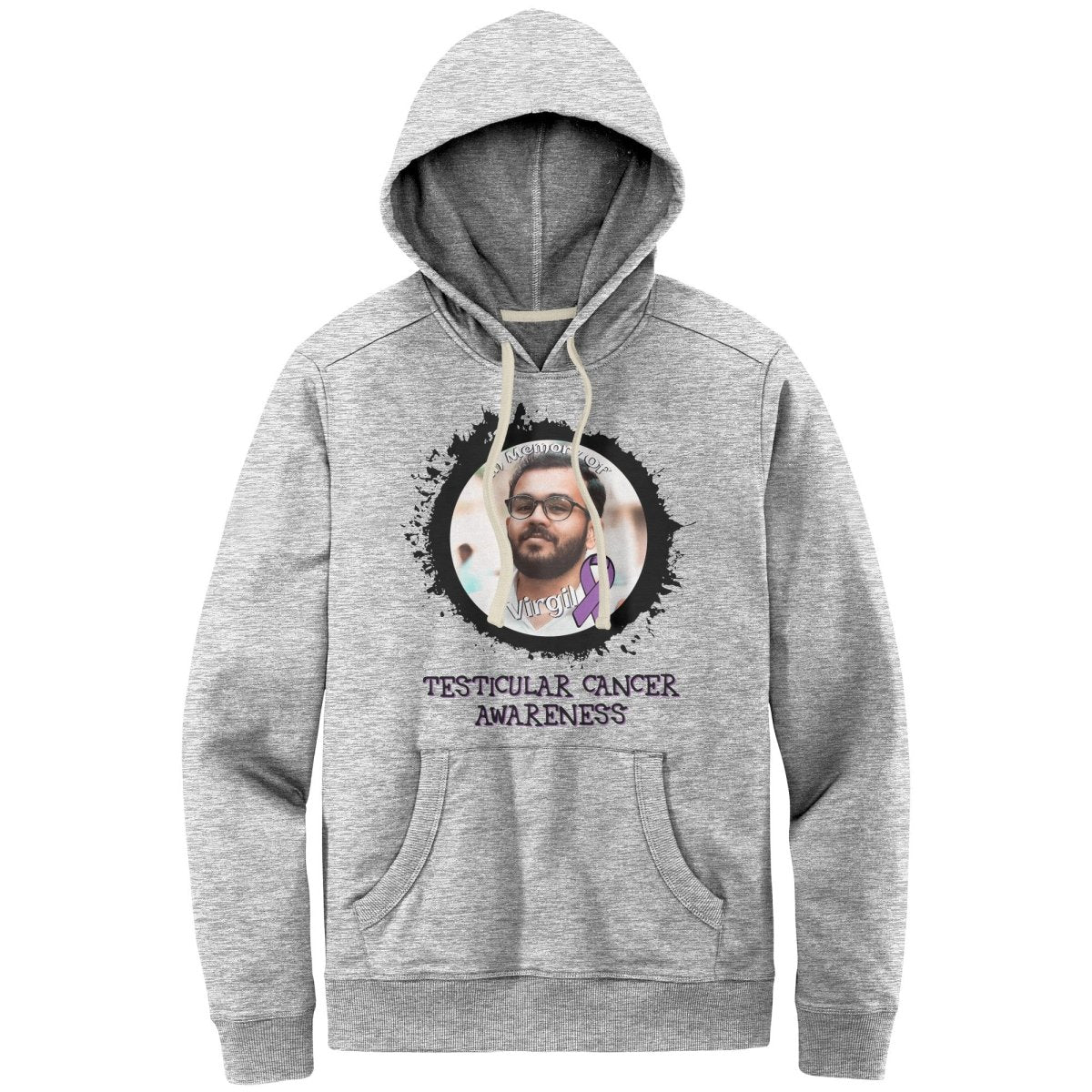 In Memory / In Honor of Testicular Cancer Awareness T-Shirt, Hoodie, Tank - BluSparkle