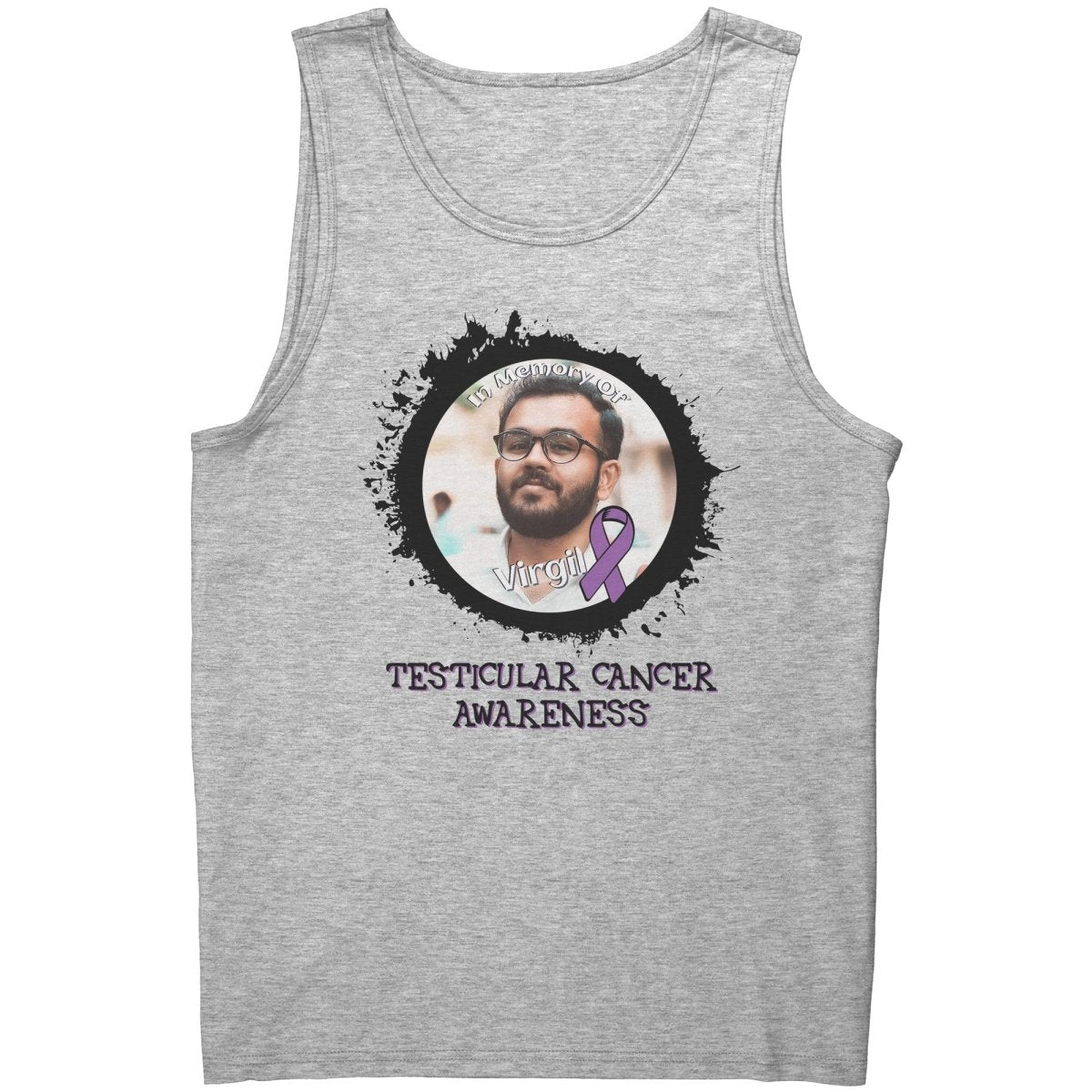 In Memory / In Honor of Testicular Cancer Awareness T-Shirt, Hoodie, Tank |x| - BluSparkle