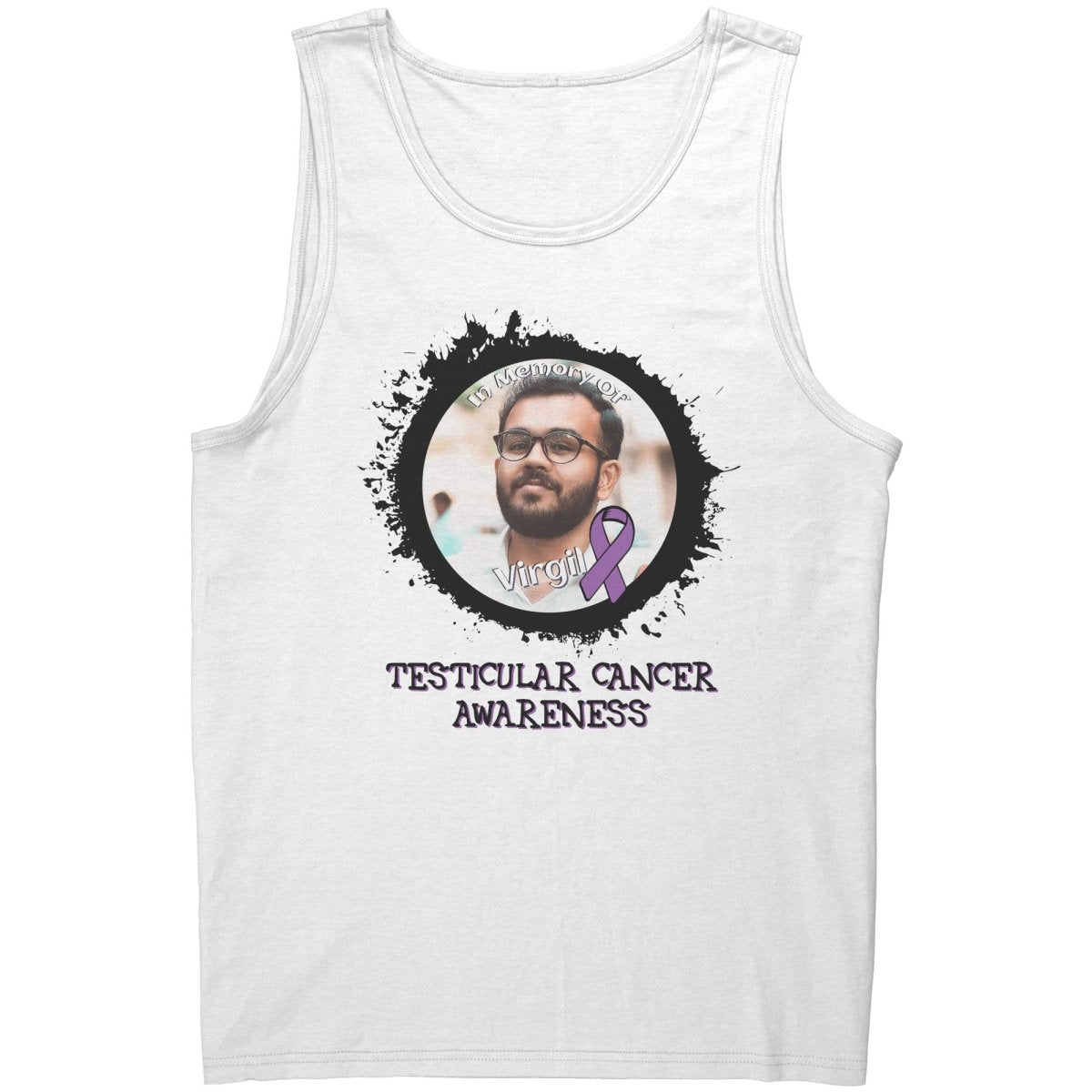 In Memory / In Honor of Testicular Cancer Awareness T-Shirt, Hoodie, Tank |x| - BluSparkle