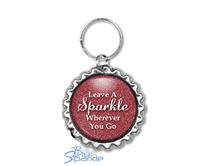Leave A Sparkle Wherever You Go Key Chains - BluSparkle