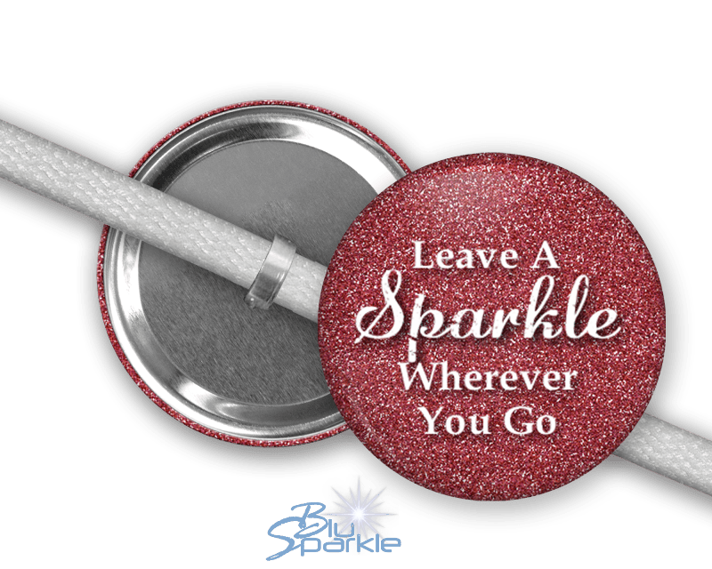 Leave A Sparkle Wherever You Go Shoelace Charms - BluSparkle