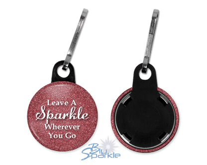 Leave A Sparkle Wherever You Go Zipperpulls - BluSparkle