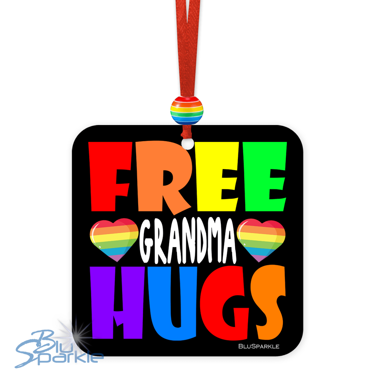 LGTBQ+ Free Hugs Fragrance By You Air Freshener - BluSparkle