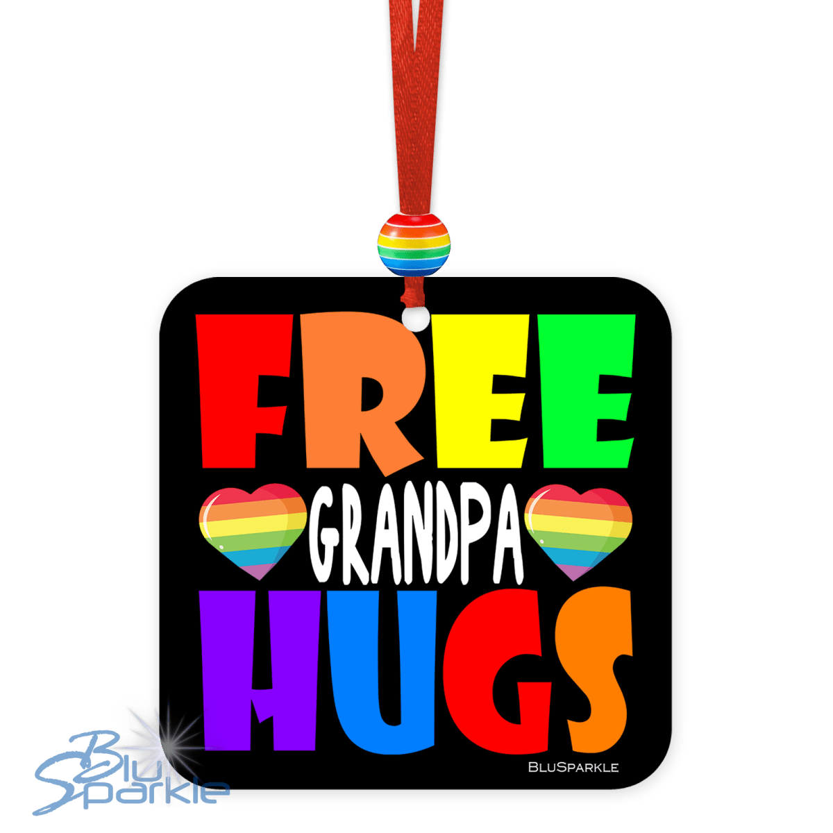 LGTBQ+ Free Hugs Fragrance By You Air Freshener - BluSparkle