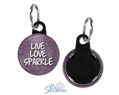 Live Love Sparkle - Key Chains - BluSparkle