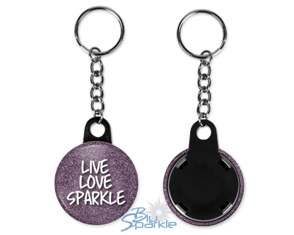 Live Love Sparkle - Key Chains - BluSparkle