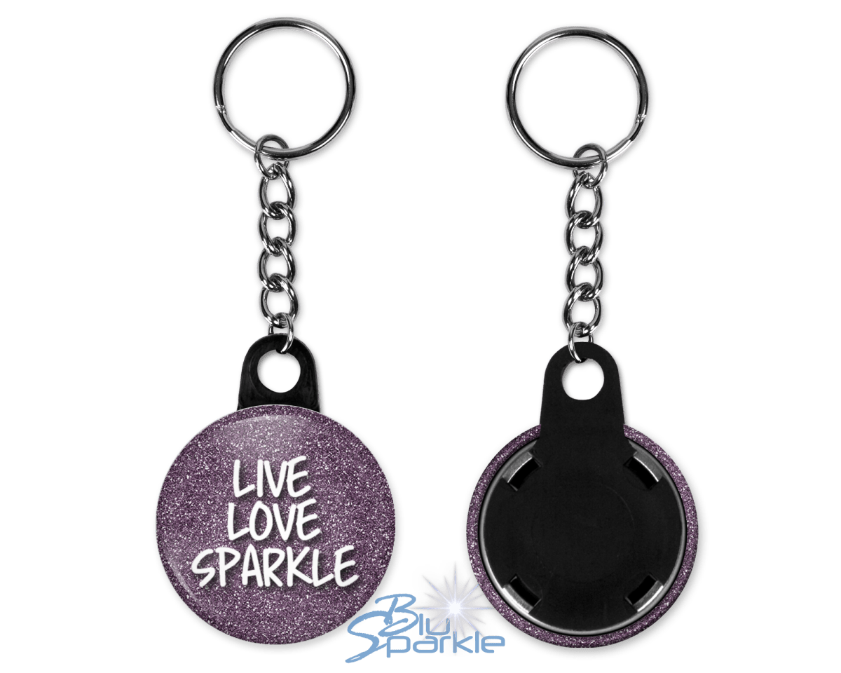 Live Love Sparkle - Key Chains - BluSparkle