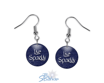 Live Sparkly - Earrings - BluSparkle