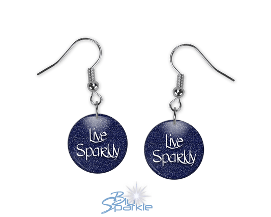 Live Sparkly - Earrings - BluSparkle