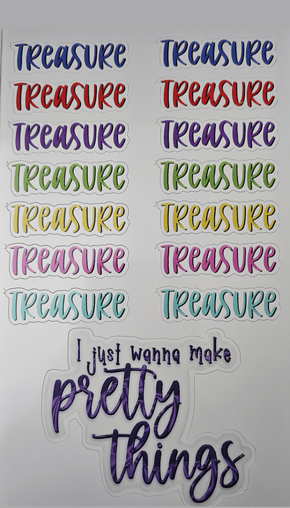 Mark It Mine Crafty Sticker - BluSparkle