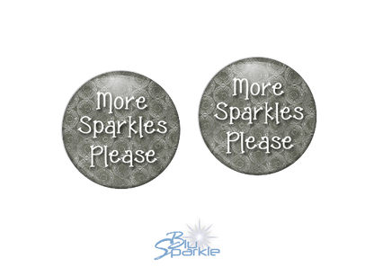More Sparkles Please - Earrings - BluSparkle