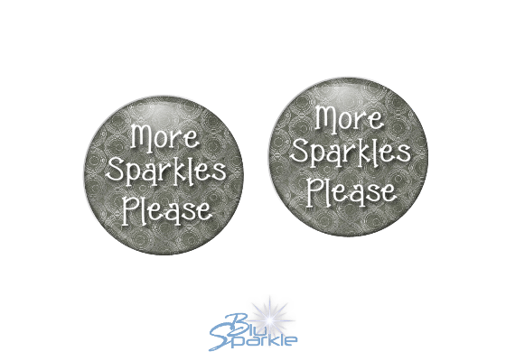 More Sparkles Please - Earrings - BluSparkle