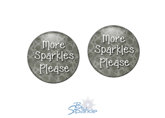 More Sparkles Please - Earrings - BluSparkle