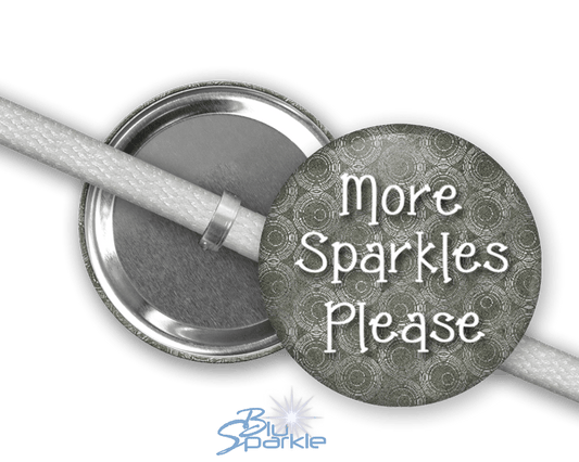 More Sparkles Please - Shoelace Charms - BluSparkle