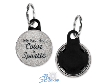 My Favorite Color Is Sparkle - Key Chains - BluSparkle
