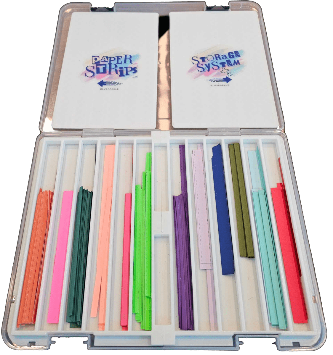 Paper Strips Storage System - BluSparkle