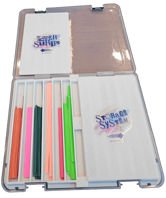 Paper Strips Storage System - BluSparkle