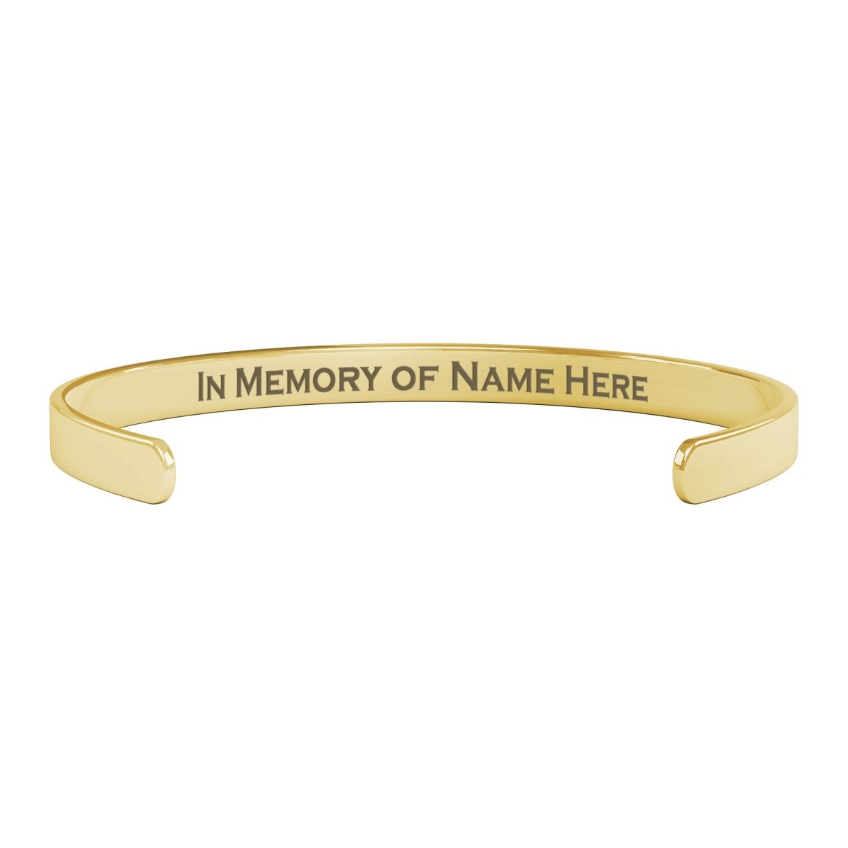 Personalized Appendix Cancer Awareness Cuff Bracelet |x| - BluSparkle