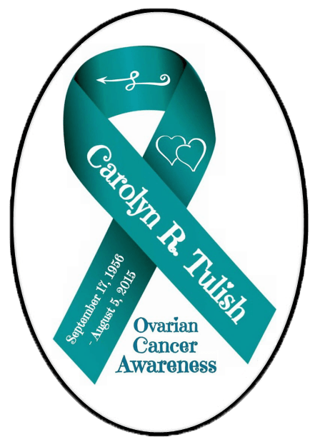 Personalized Awareness Ribbon Sticker - BluSparkle