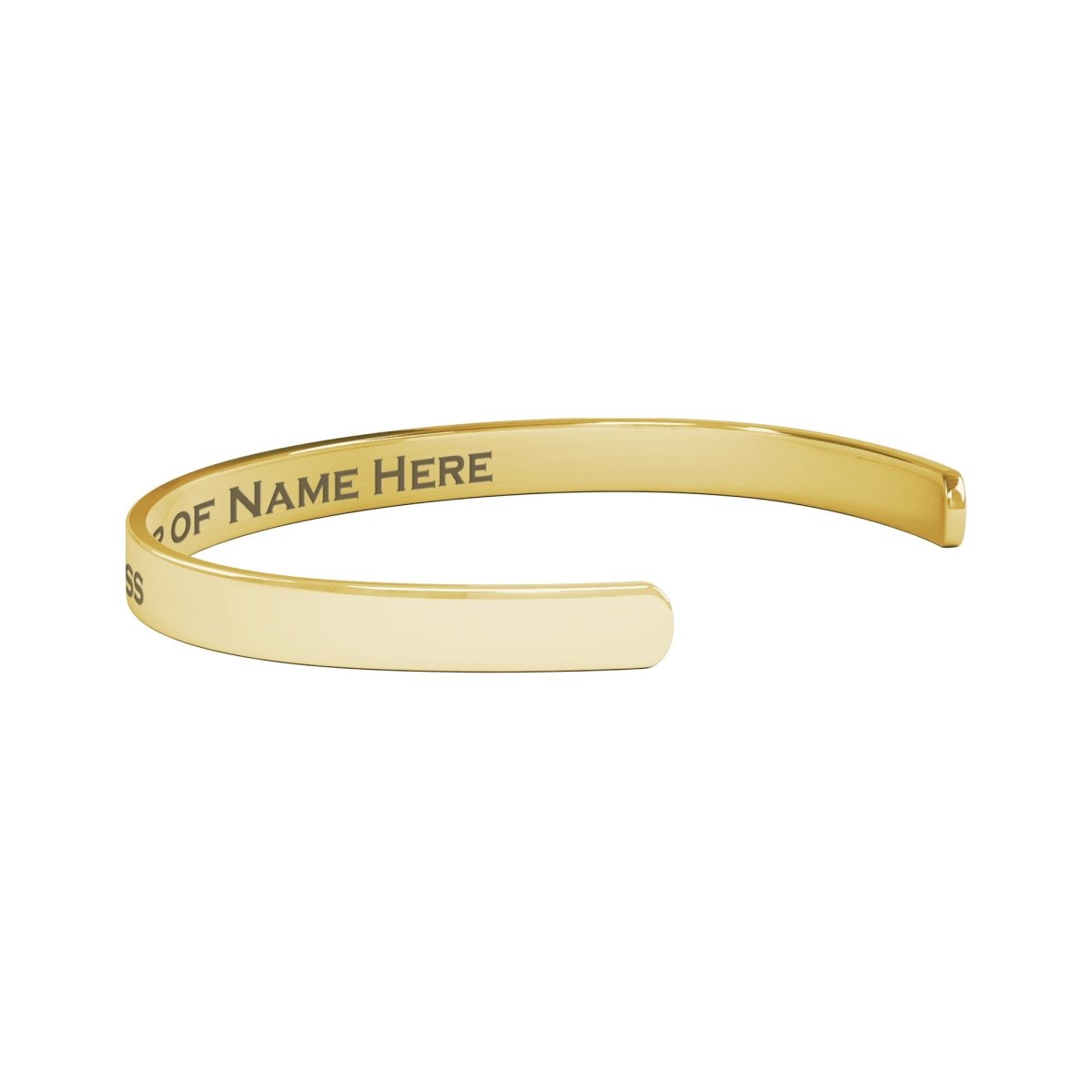 Personalized Dyslexia Awareness Cuff Bracelet - BluSparkle