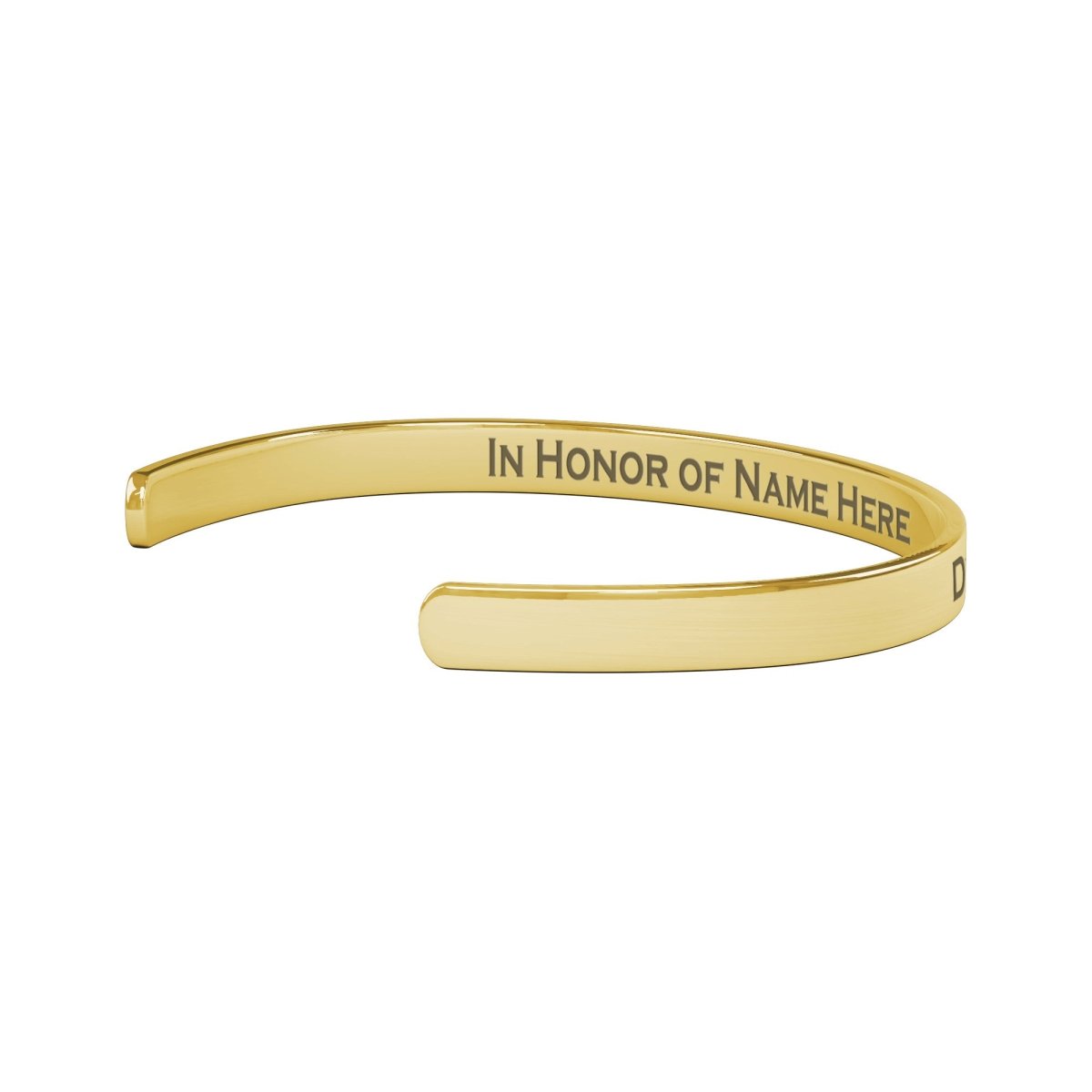 Personalized Dyslexia Awareness Cuff Bracelet - BluSparkle