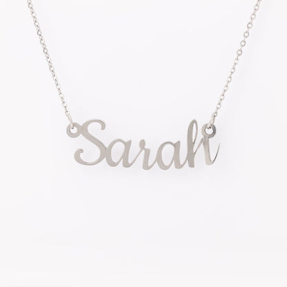 Personalized Name Necklace - BluSparkle