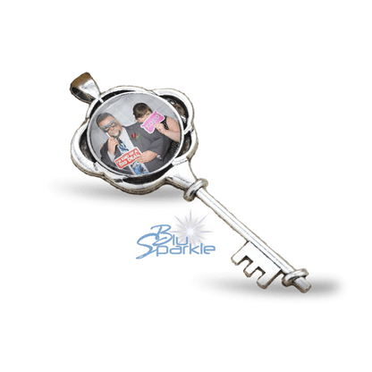 Personalized Photo Key Pendants - BluSparkle
