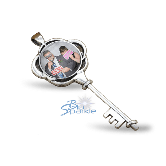 Personalized Photo Key Pendants - BluSparkle