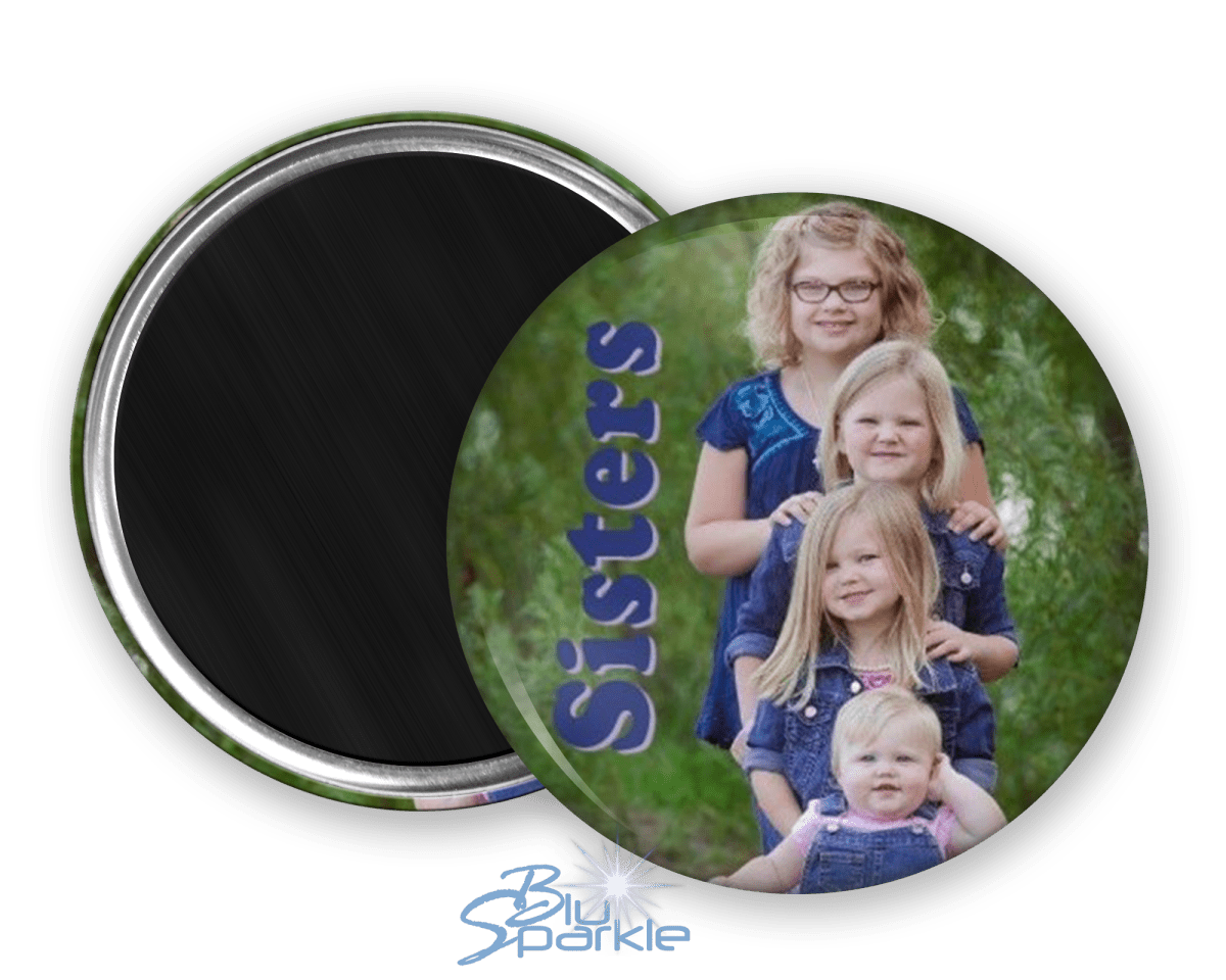 Personalized Photo Magnets - BluSparkle