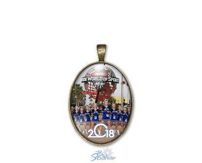 Personalized Photo Oval Pendants - BluSparkle