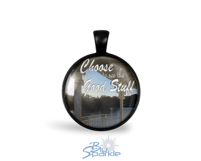 Personalized Photo Round Pendants - BluSparkle