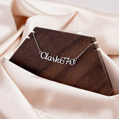 Personalized Sports Mom Necklace - BluSparkle
