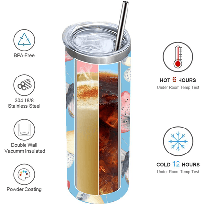 Promote Ovarian Cancer Awareness Tumblers and Water Bottles - BluSparkle