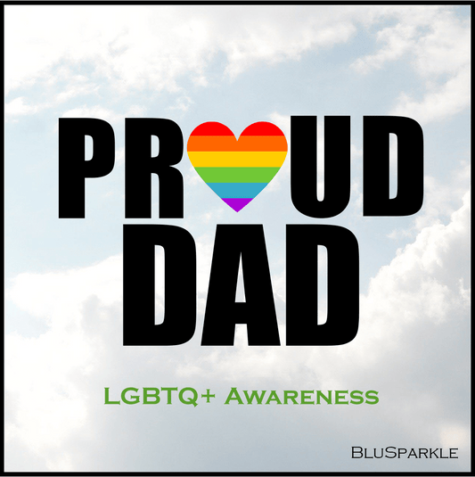 Proud Dad Awareness Magnet - BluSparkle