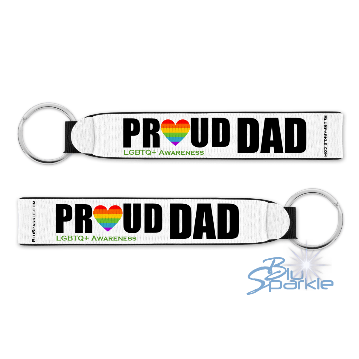 Proud Dad Awareness Wristlet - BluSparkle